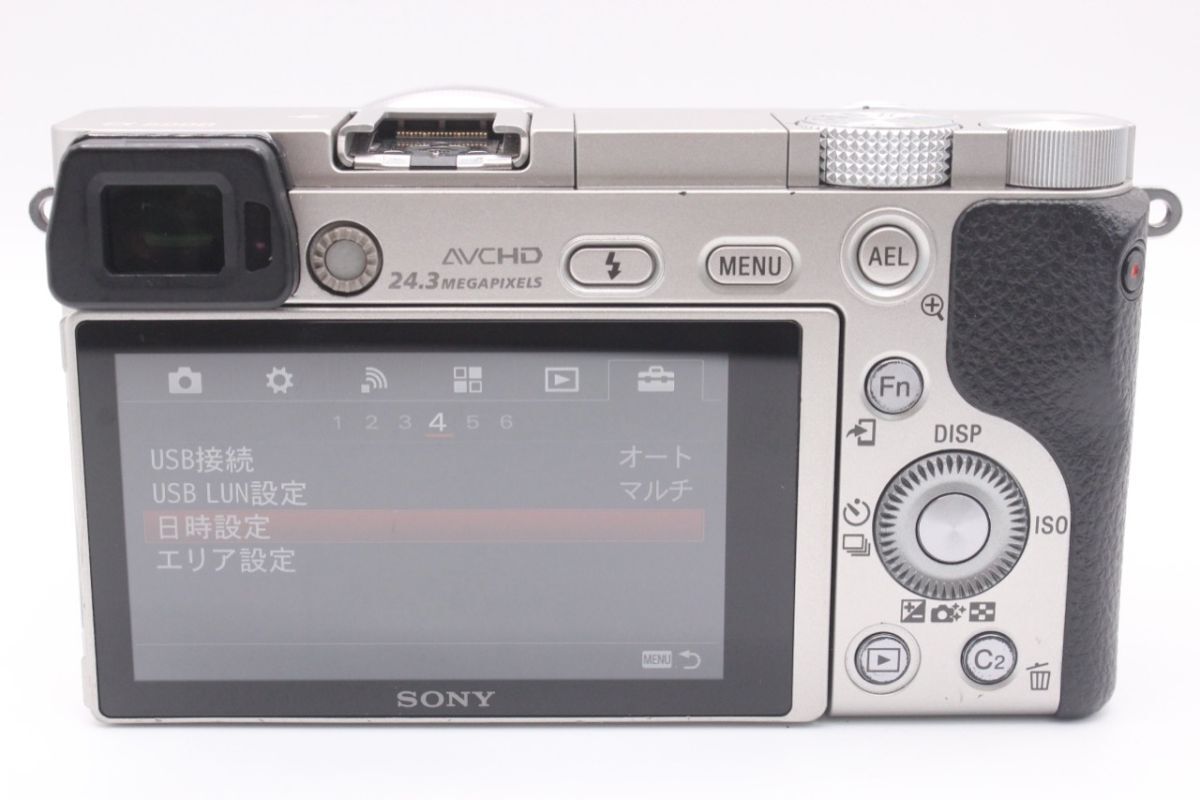 SONY α6000 ダブルズームレンズキット ILCE-6000Y
