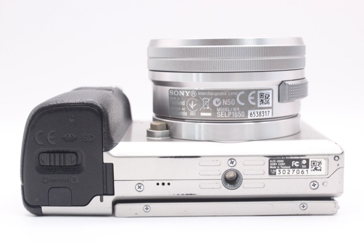 SONY α6000 ダブルズームレンズキット ILCE-6000Y